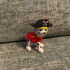Paw Patrol Pirate Pup Marshall Action Figure Collectible Fire Fighter Puppy